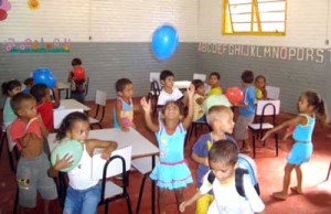 Criancas da Emei Rubem Alves - 26-02-07