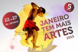 Janeiro tem mais artes