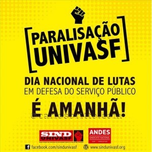Paralisação Univasf