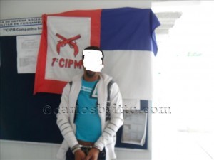 foragido/Foto: 7ª CIPM