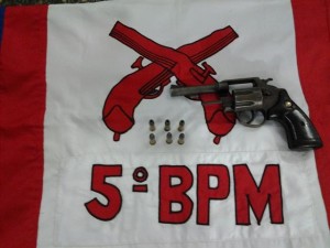 arma apreendida