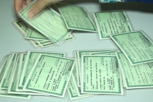 carteiras de identidade