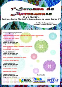 SEMANA DO ARTESANATO DE LAGOA GRANDE