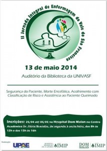 cartaz jornada integral de enfermagem