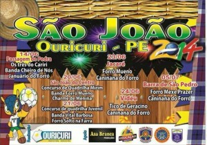 São João 2014 de Ouricuri