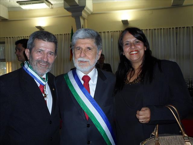 gonzaga e ministro celso amorim
