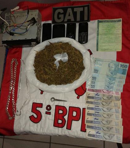 maconha apreendida
