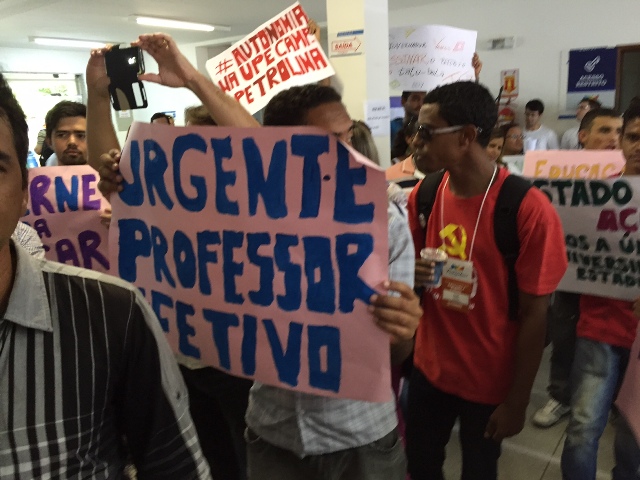 UPE protesto Câmara
