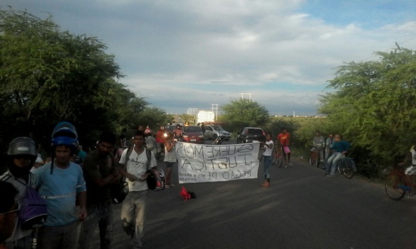 protesto estrada da banana