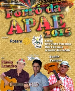 Forro APAE 2015