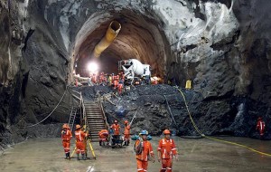 Perfuracao de tunel nas obras da Hidreletrica-de Chaglla, no Peru - Imagem - Divulgacao Odebrecht_600x380