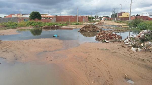 tubulação de água estourada2