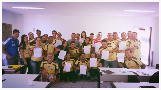 Fotos do Curso de Formação de Árbitros de Futsal