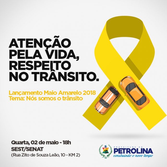 maio amarelo 2018
