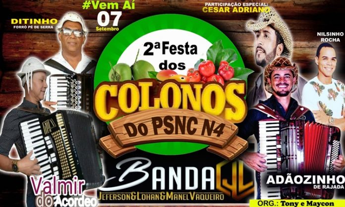 Logo festa dos Colonos