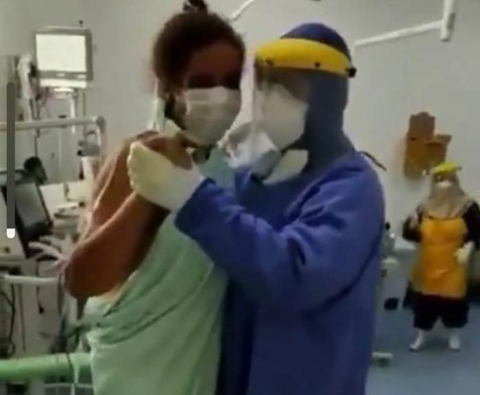 pacviente com covid e médico petrolina