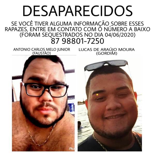 Jovens desaparecidos Dom Avelar