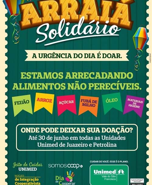 arraia solidário unimed