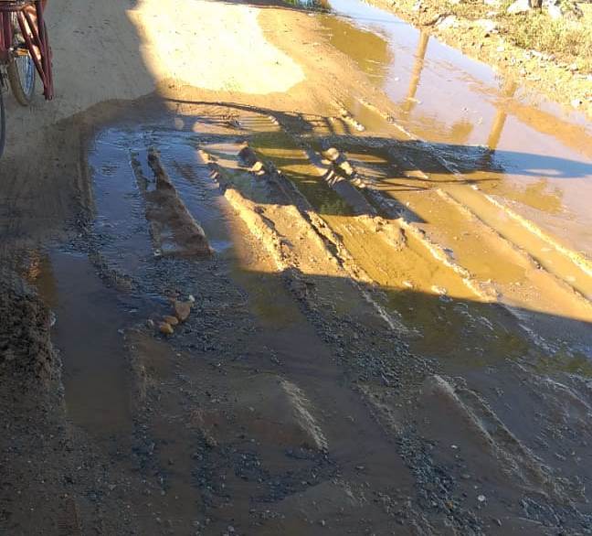 agua limpa desperdiçada Jatobá II
