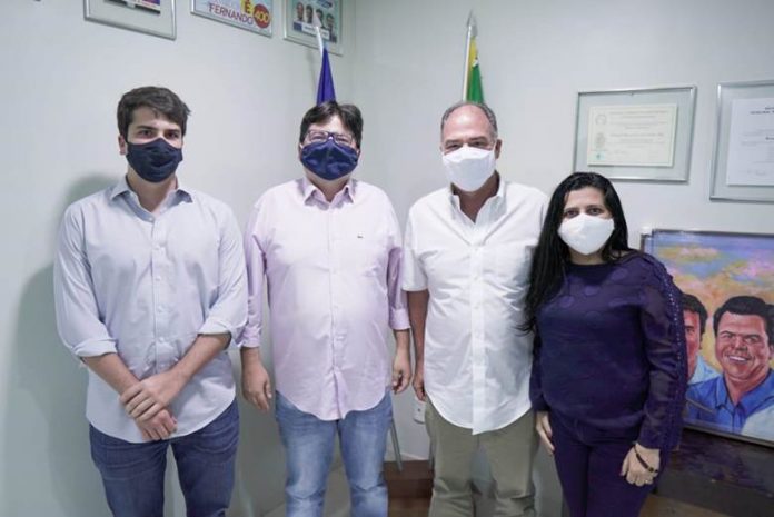 Rosarinha e Roniere com FBC e Antonio