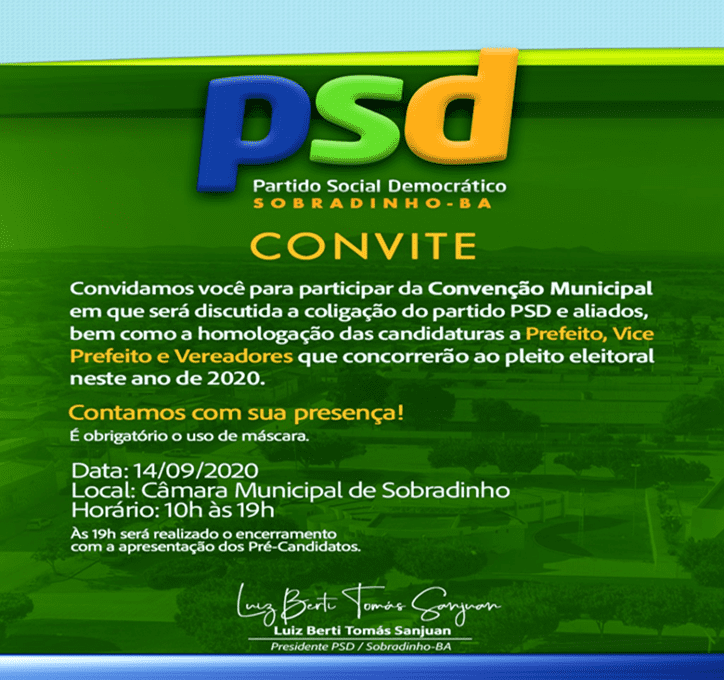 PSD Bahia  Partido Social Democrático