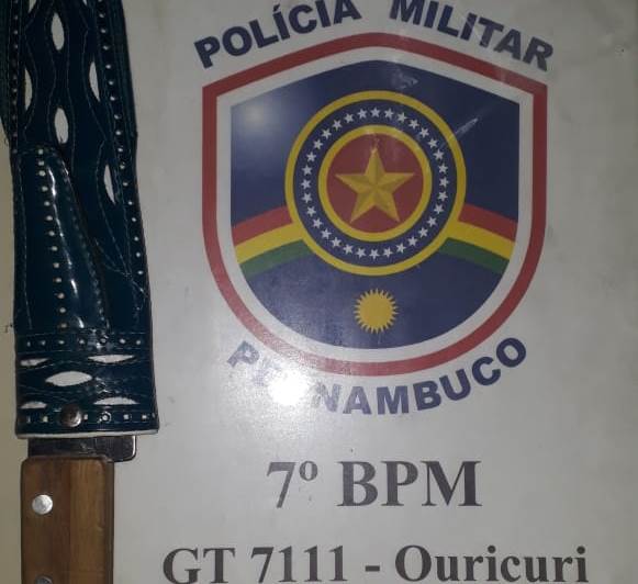 arma apreendida ouricuri