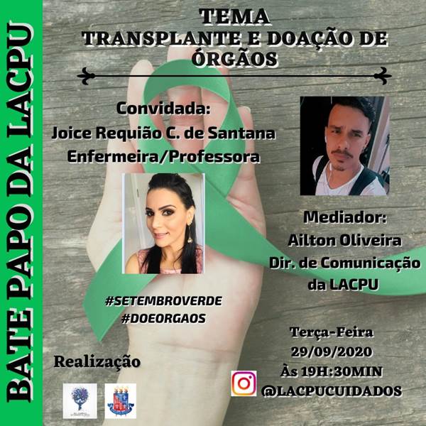 debate doação orgãos Uneb Senhor do Bonfim