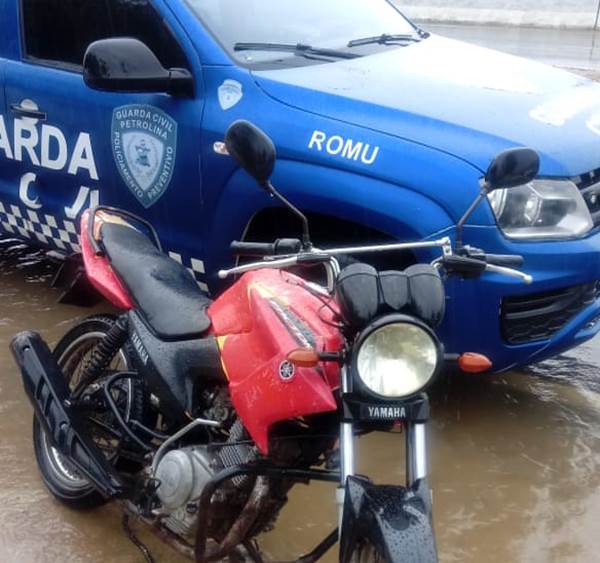 moto recuperada petrolina GCM
