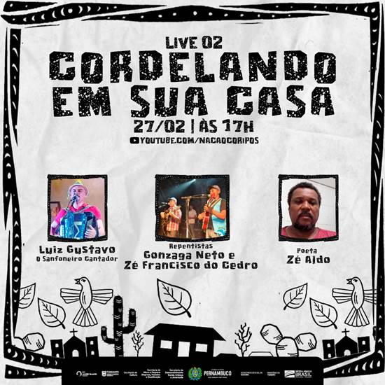 cordelando em sua casa card