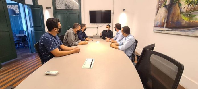 Lideranças Addepe e Sinpol