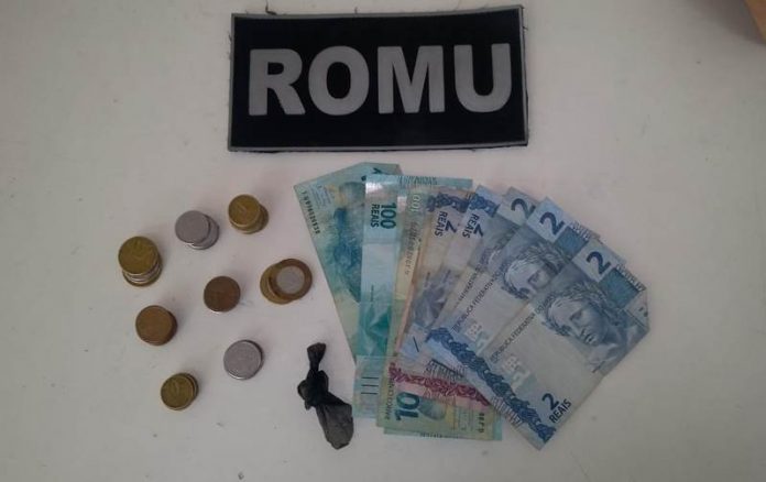 Apreensão crack praça dom malan Romu