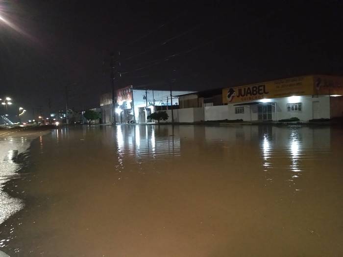 Forte chuva supera 100 mm no Povoado da Tapera, em Petrolina (PE